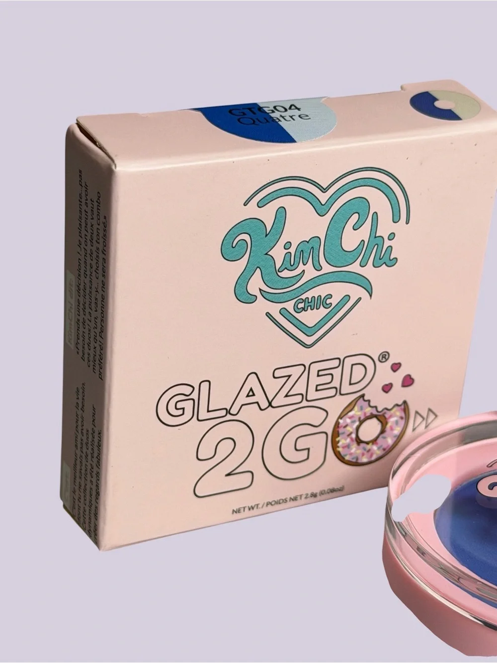 Kim Chi Chic Glazed 2Go In Quatre Eyeshadow Duo BNIB